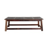 CAFE TABLE RECYCLED WOOD BARREL 120 - CAFE, SIDE TABLES